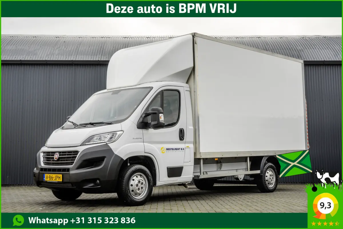 2.3 MultiJet Bakwagen met laadklep | Euro 6 | 131 PK | Climate | Camera | Cruise | LED