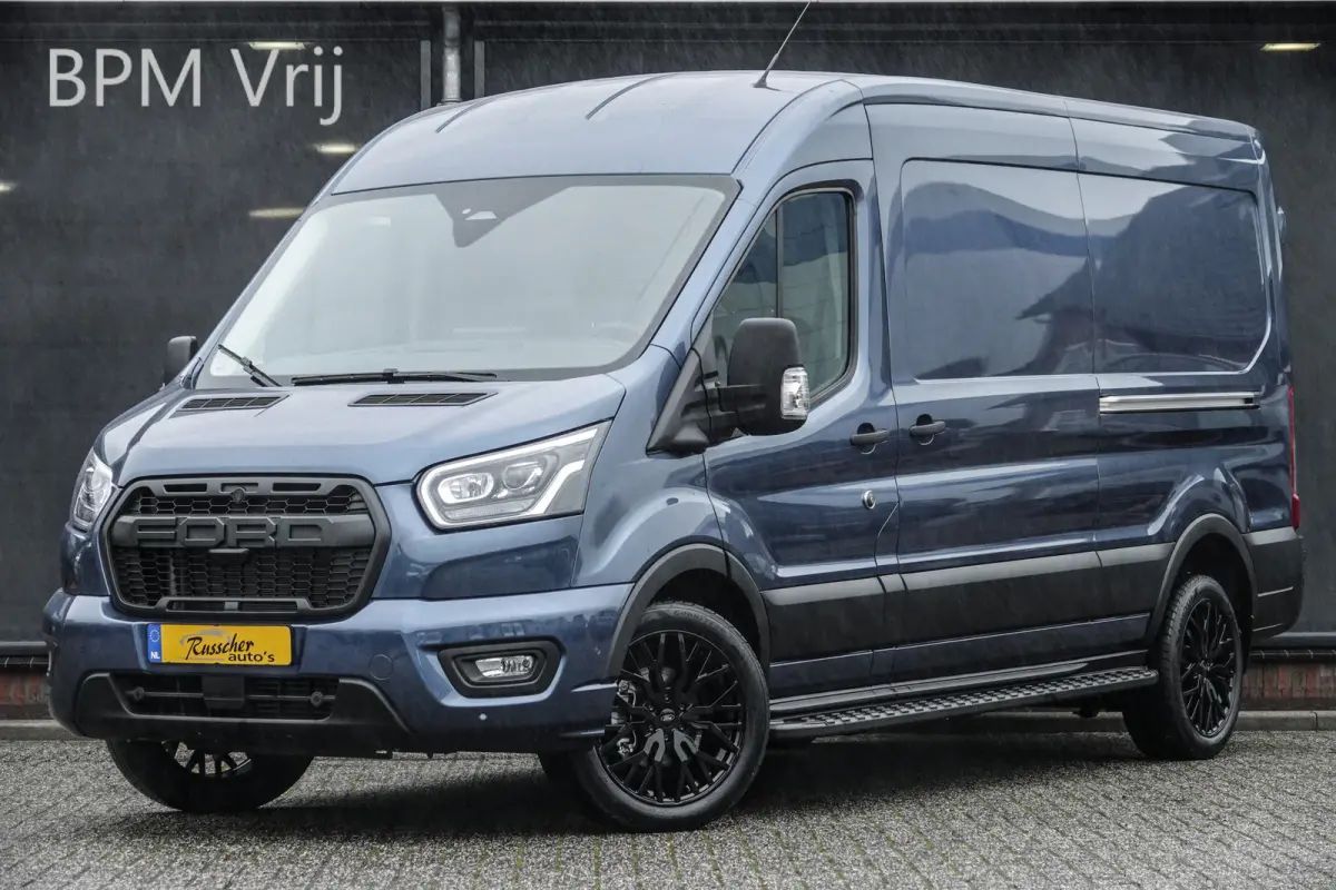 L3H2 | 2.0Tdci 165Pk A8 Aut. | 350 | Raptor Edition | 2x Schuifdeur | Nieuw Model | Chrome Blue