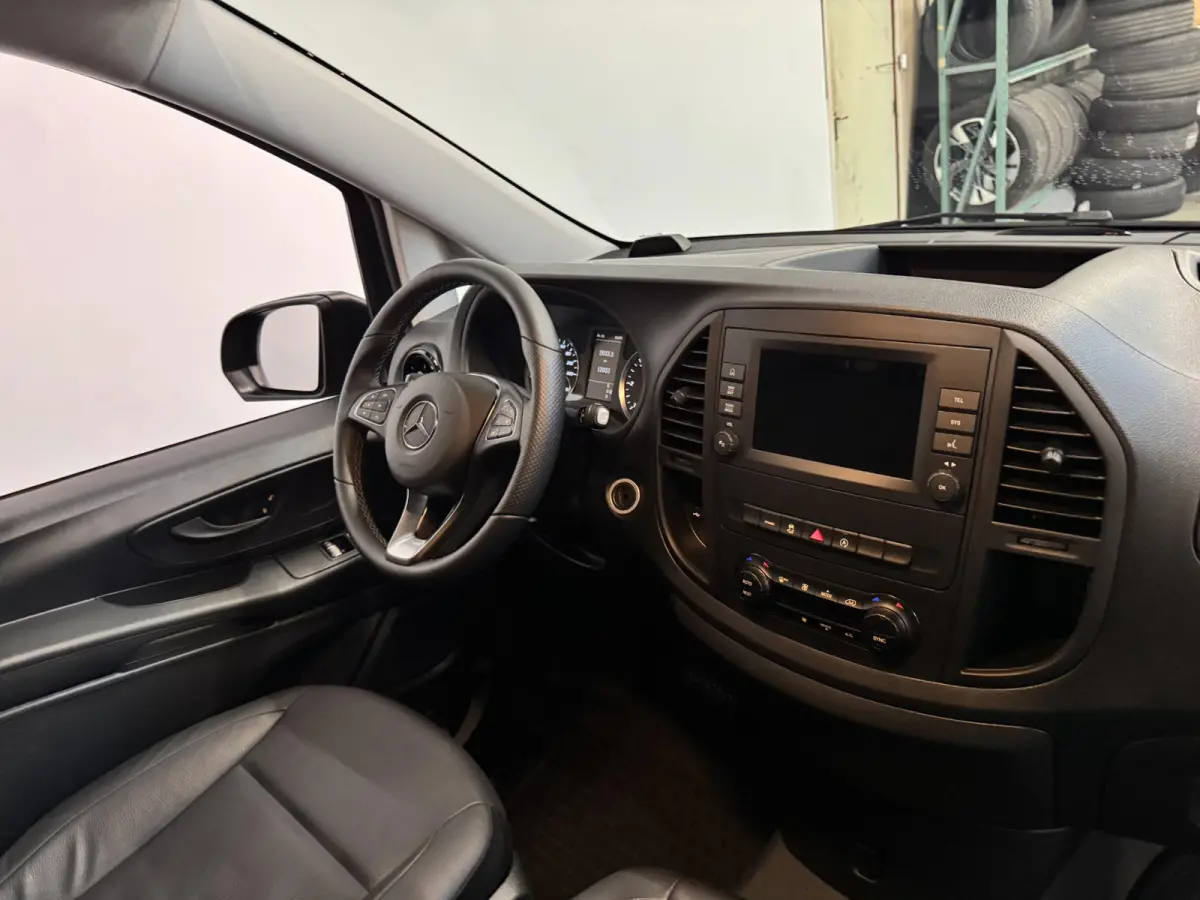 114 CDI Lang L2 Automaat Apple Carplay Airco Bluetooth Camera Trekhaak Lederen bekleding