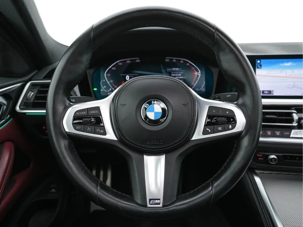 420i ( new-modell ) M-Sport-Pack High Executive (INCL-BTW) Aut.*PANO | LASER-LED | LEATHER | DIGI-COCKPIT | CAMERA | HIFI-SOUND | HEATED-SPORTSEATS | NAVI-FULLMAP | AMBIENT-LIGHT | ECC | CAR