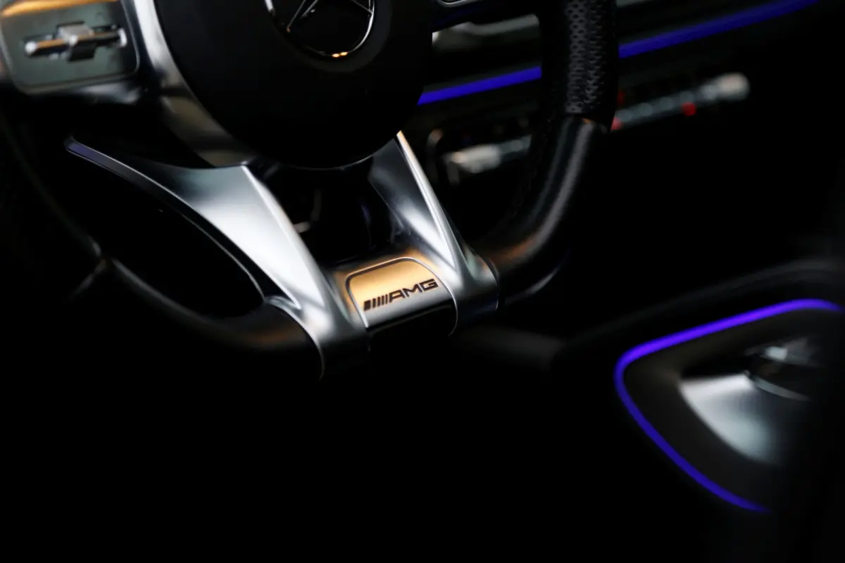 AMG 63 4MATIC+ TCT 9G*BTW*1ste Eig*Perfect MB Onderh.*Luchtvering ADS+/Sportuitlaat/Pano/Drivers Pack./EARS/DTR+Q/MBUX/3D Burmester/ACC/Elek. Trekhaak/Standkachel/HUD/Memorie/Multibeam LED/3