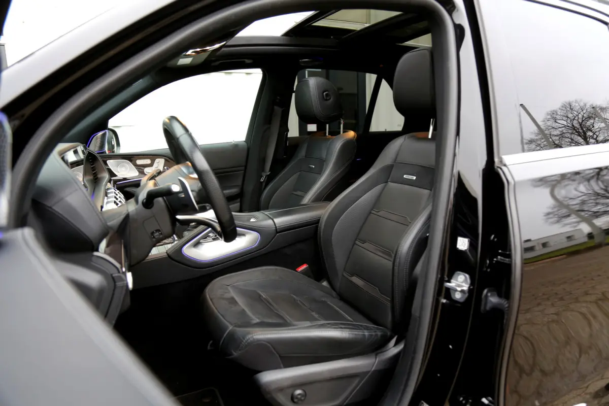 AMG 63 4MATIC+ TCT 9G*BTW*1ste Eig*Perfect MB Onderh.*Luchtvering ADS+/Sportuitlaat/Pano/Drivers Pack./EARS/DTR+Q/MBUX/3D Burmester/ACC/Elek. Trekhaak/Standkachel/HUD/Memorie/Multibeam LED/3
