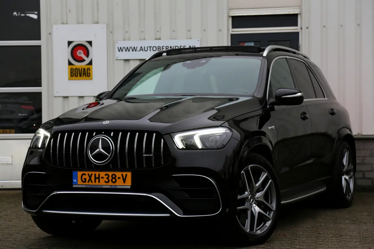 AMG 63 4MATIC+ TCT 9G*BTW*1ste Eig*Perfect MB Onderh.*Luchtvering ADS+/Sportuitlaat/Pano/Drivers Pack./EARS/DTR+Q/MBUX/3D Burmester/ACC/Elek. Trekhaak/Standkachel/HUD/Memorie/Multibeam LED/3