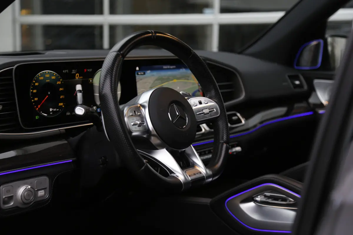 AMG 63 4MATIC+ TCT 9G*BTW*1ste Eig*Perfect MB Onderh.*Luchtvering ADS+/Sportuitlaat/Pano/Drivers Pack./EARS/DTR+Q/MBUX/3D Burmester/ACC/Elek. Trekhaak/Standkachel/HUD/Memorie/Multibeam LED/3