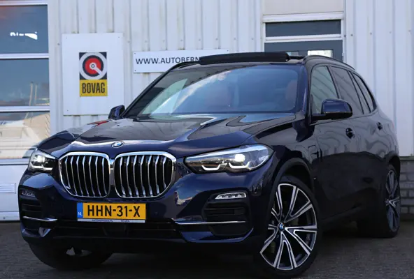xDrive45e High Executive Plug in hybride*Perfect BMW Onderh.*1ste Eig.*BTW*Luchtvering/Panodak/ACC/Individual interieur/H&K/HUD/Sfeer/Memorie/Dodehoek/Stoelkoeling/Stoelverw./LED/Apple Carpl