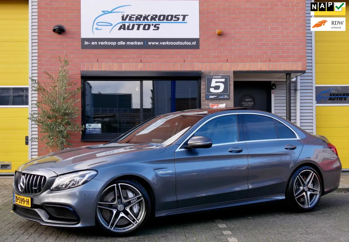 AMG 63 S C63S pano. camera. dealer onderhouden