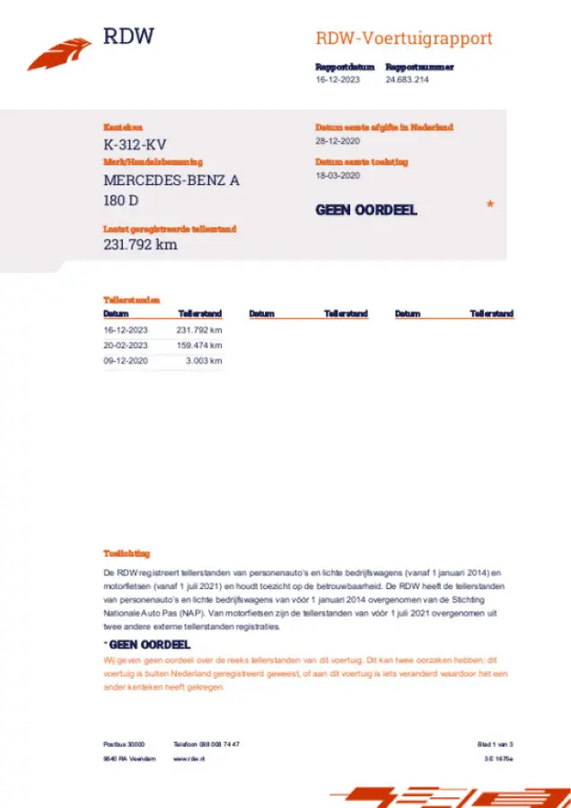180 d Premium Plus / LEER / SP .VLG / OHB /