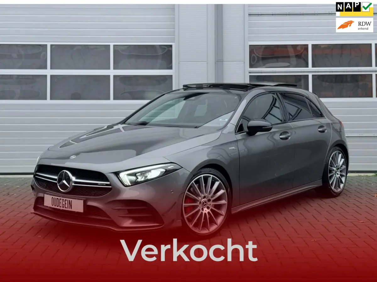 A250 A35 AMG Optiek 4MATIC / Sfeer / Alcantara / Garantie / Pano / 19" /