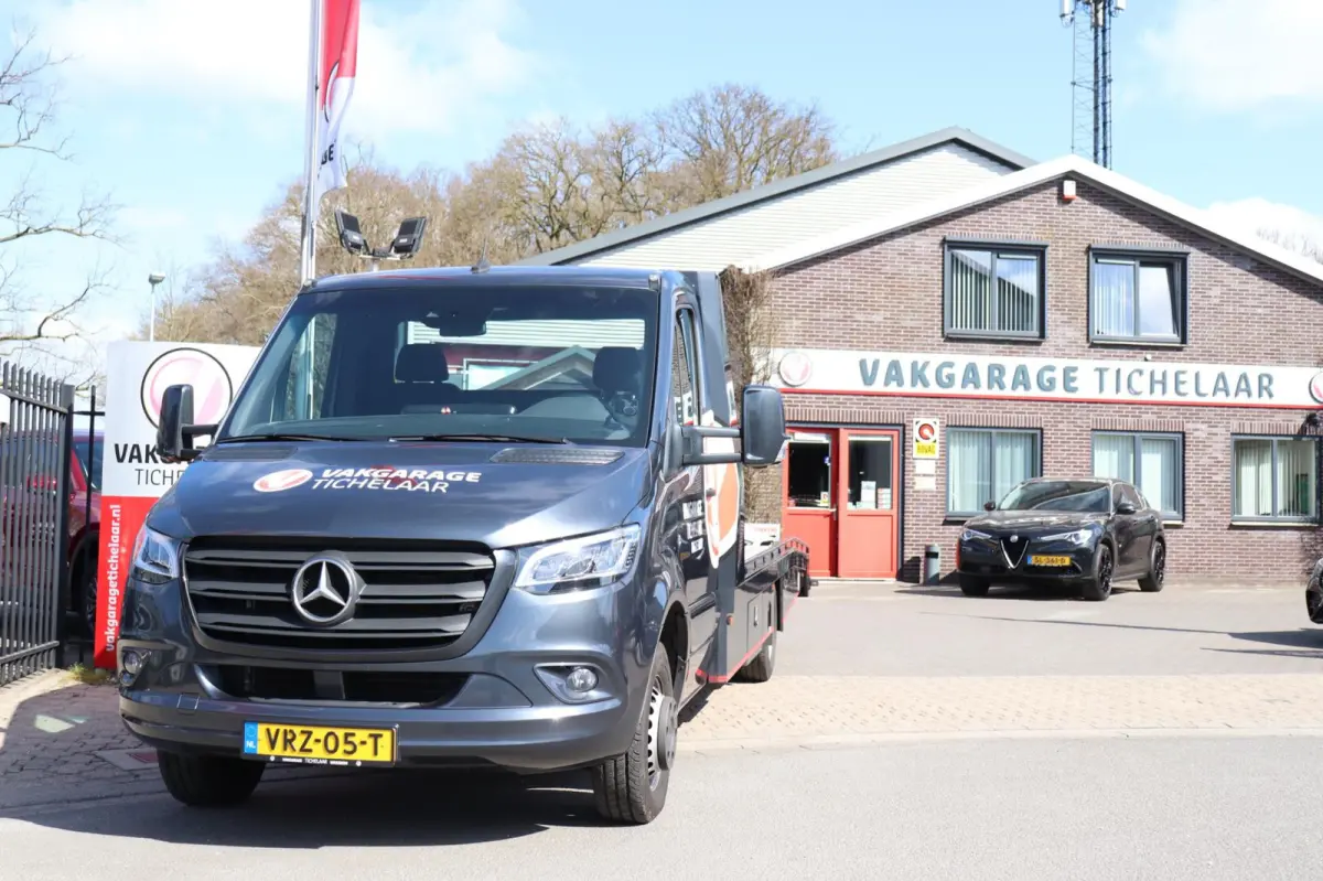 519 1.9 CDI L3 Tijhof | OPRIJWAGEN | Luchtvering | Lier | Trekhaak | Breed Navi | CarPlay | Geveerde Stoel