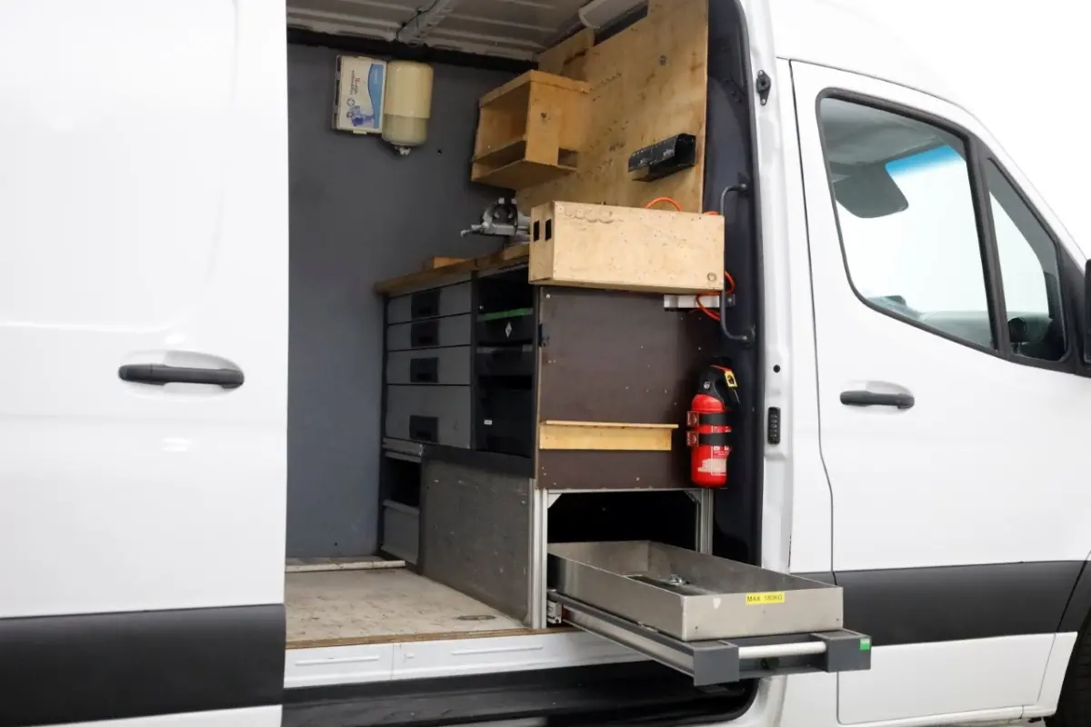 311 CDI 115pk L2H2 RWD Servicewagen Airco/Camera 09-2018