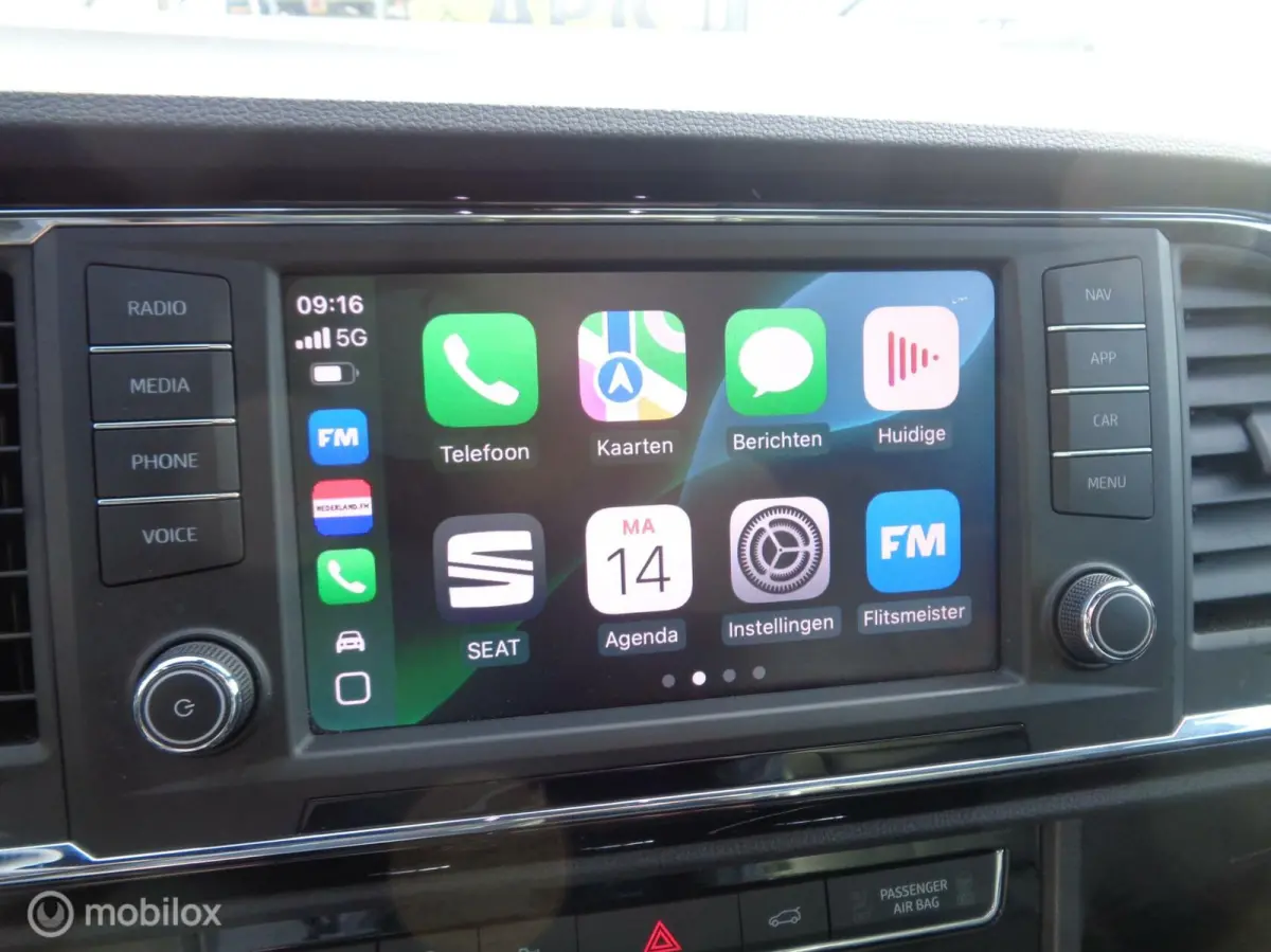 1.5 TSI FR/Panoramadak/Leer/Stoelverw/Carplay/18''/LED/Virtual/Trekhaak/Key Less