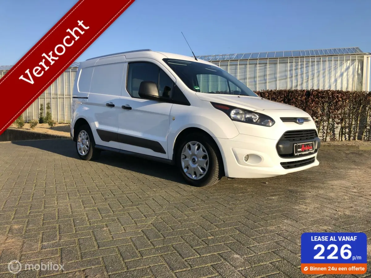 1.0 Ecoboost Benzine 3-Zits Airco Dakrail Trekhaak 6-Bak Schuifdeur Mistlmp Nette Auto!