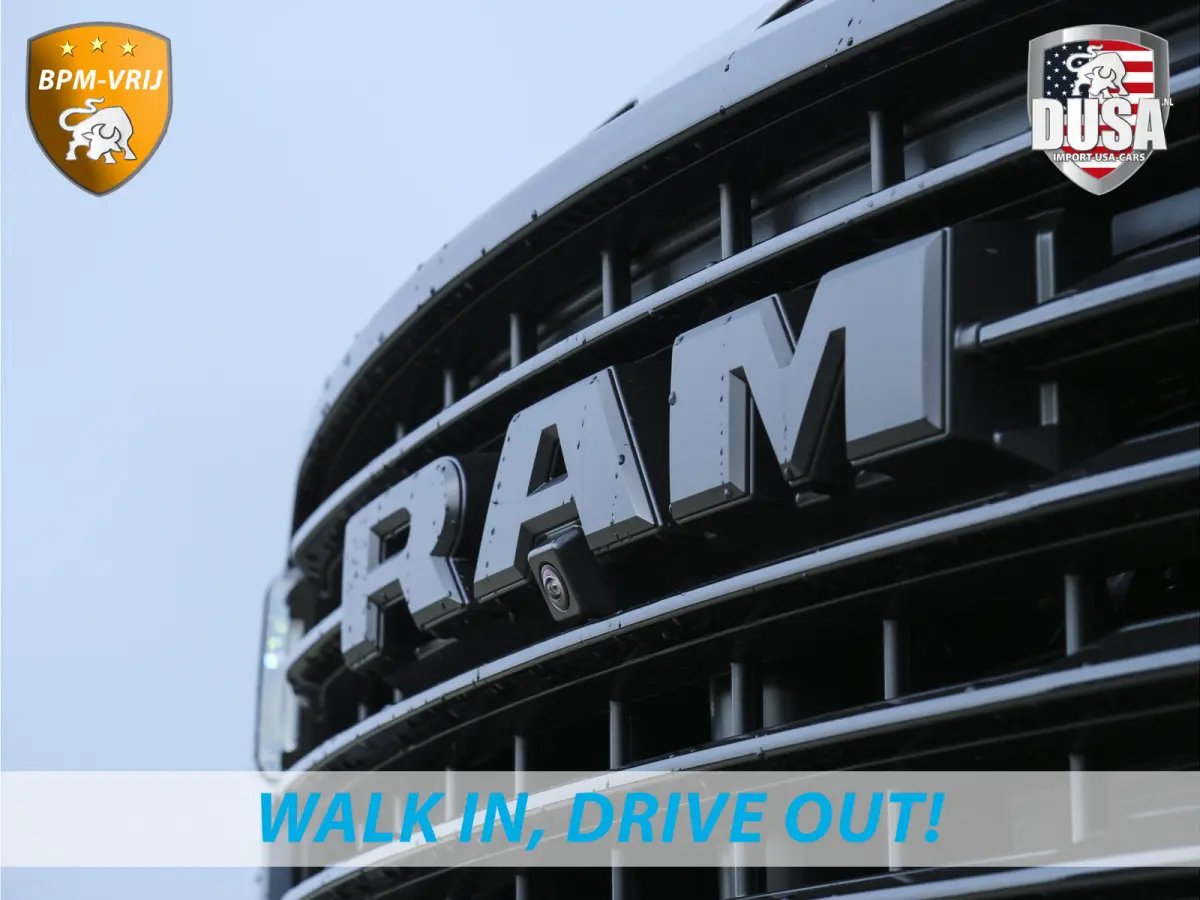 1500 | Laramie | Premium Night | 3.0L I6 Hurricane | Crew Cab | 4X4 | BPM-VRIJ | Niveau regeling | Passenger Display | Getoonde accessoires zijn verkrijgbaar tegen meerprijs