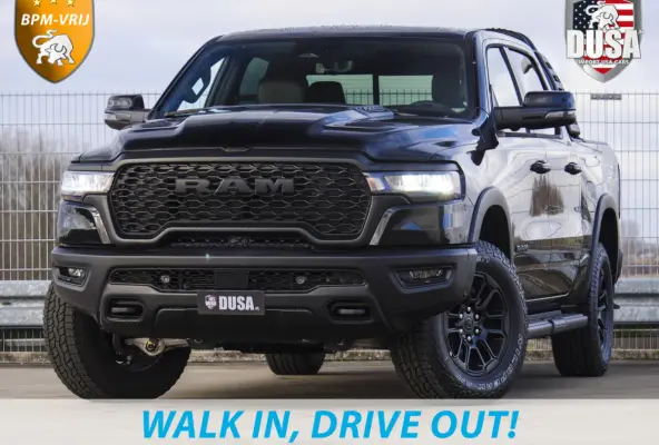 | 1500 | Rebel | Premium | 4x4 | Crew Cab | 3.0L Twin-turbo I6 | BPM-VRIJ 14,4 inch Touchscreen | Panorama | Harman Kardon | Getoonde accessoires zijn verkrijgbaar tegen meerprijs