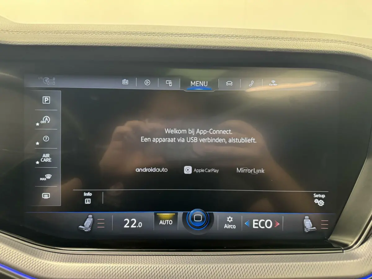 3.0 TSi DSG R-Line 4Motion Navigatie-Pano-Elektr.Trekhaak-Achterasbesturing-Adapt.Cr.Contr-Carplay-Clima-Camera-Stoel/Stuurverwarming-Luchtvering-Headup