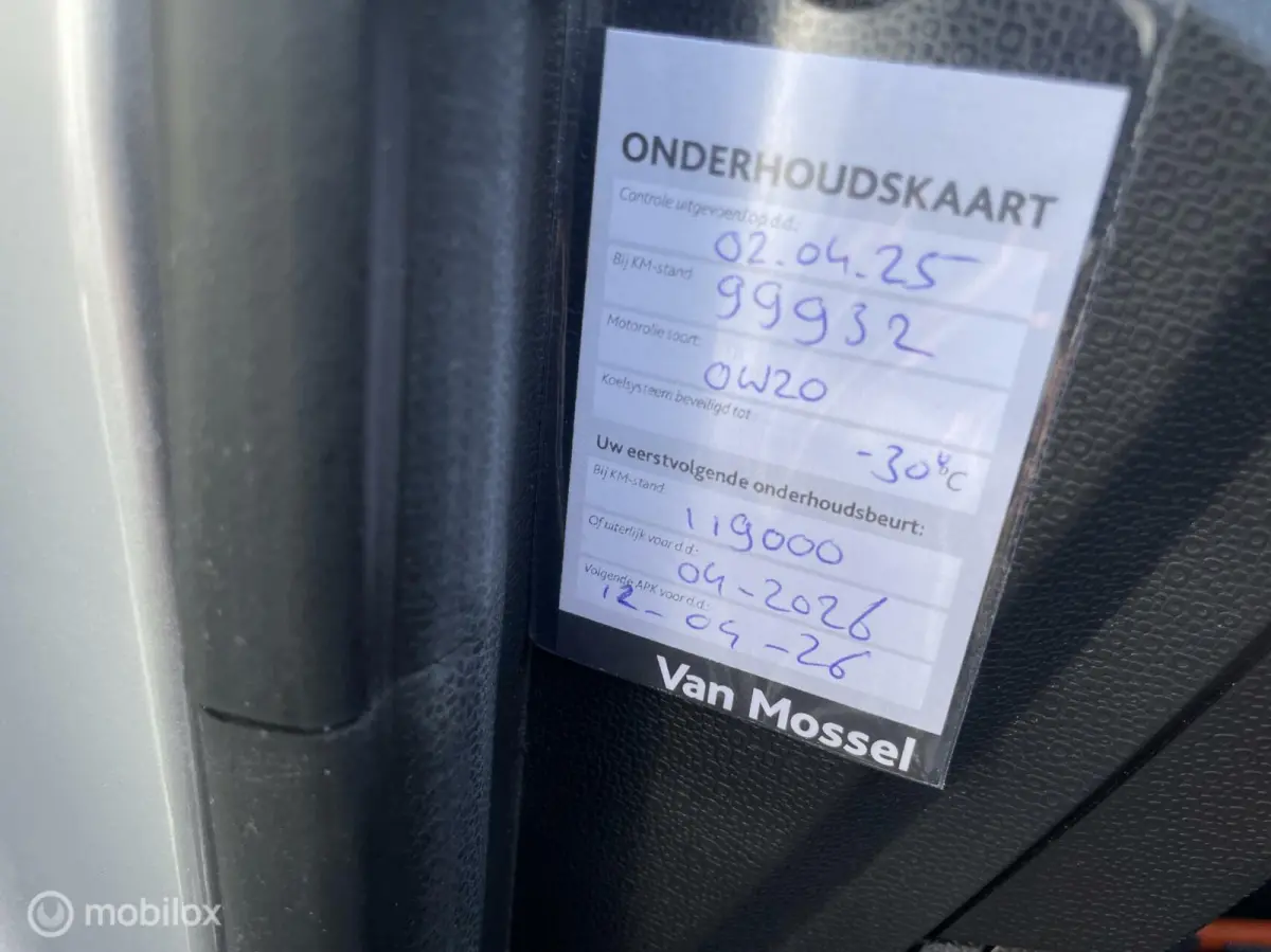 1.0 125pk Titanium Dealer onderhouden