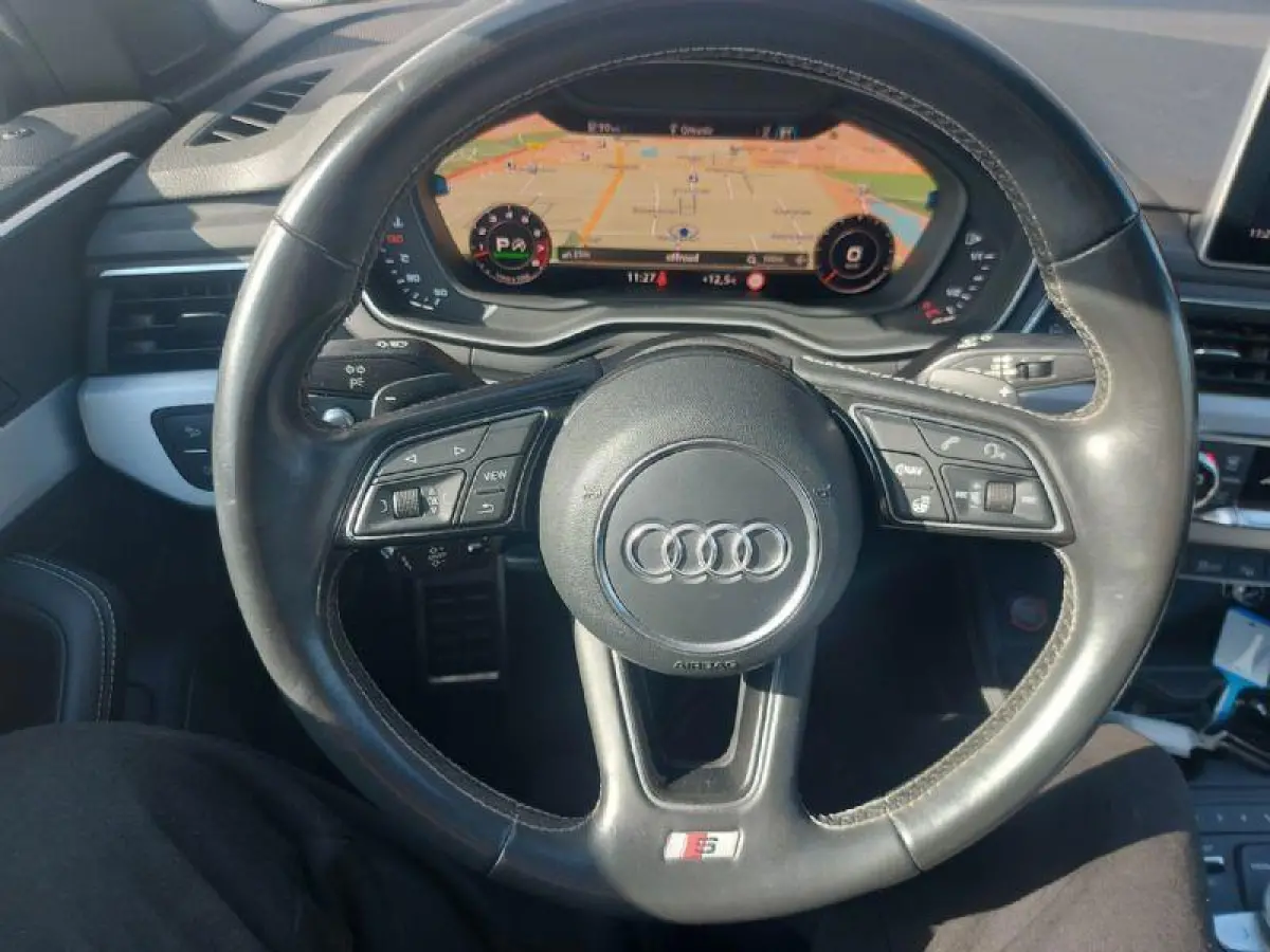 3.0 TFSI S5 quattro Virtueel ,B&O,Alarm kl.5, airco,cruise,navigatie,360 camera,stoelverwarming,parkcontrol,
