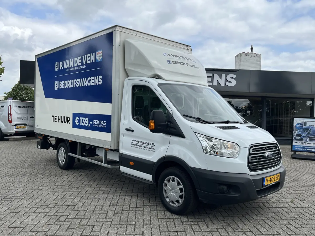 350 2.0 TDCI L4H1 Trend Bakwagen + Laadklep 130pk/96kW 6-bak | D'Hollandia laadklep |