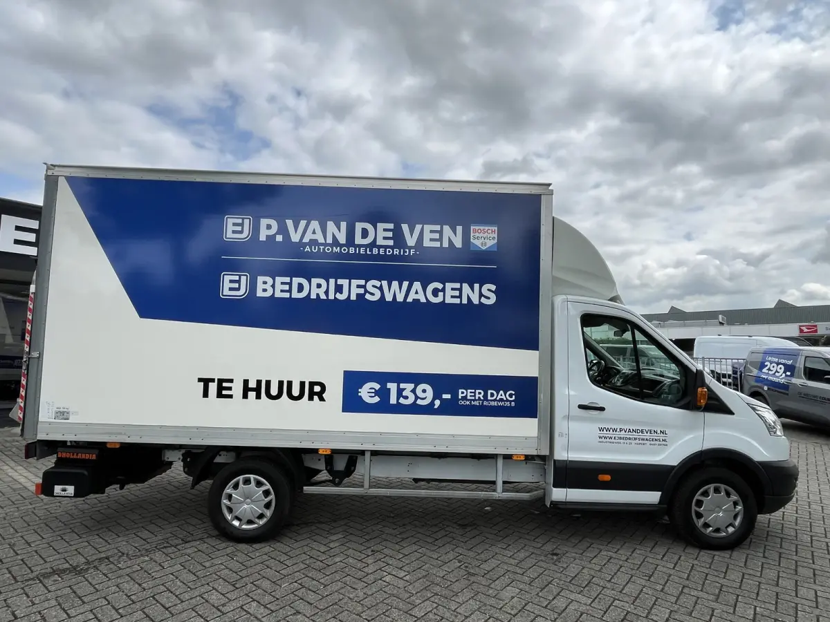 350 2.0 TDCI L4H1 Trend Bakwagen + Laadklep 130pk/96kW 6-bak | D'Hollandia laadklep |