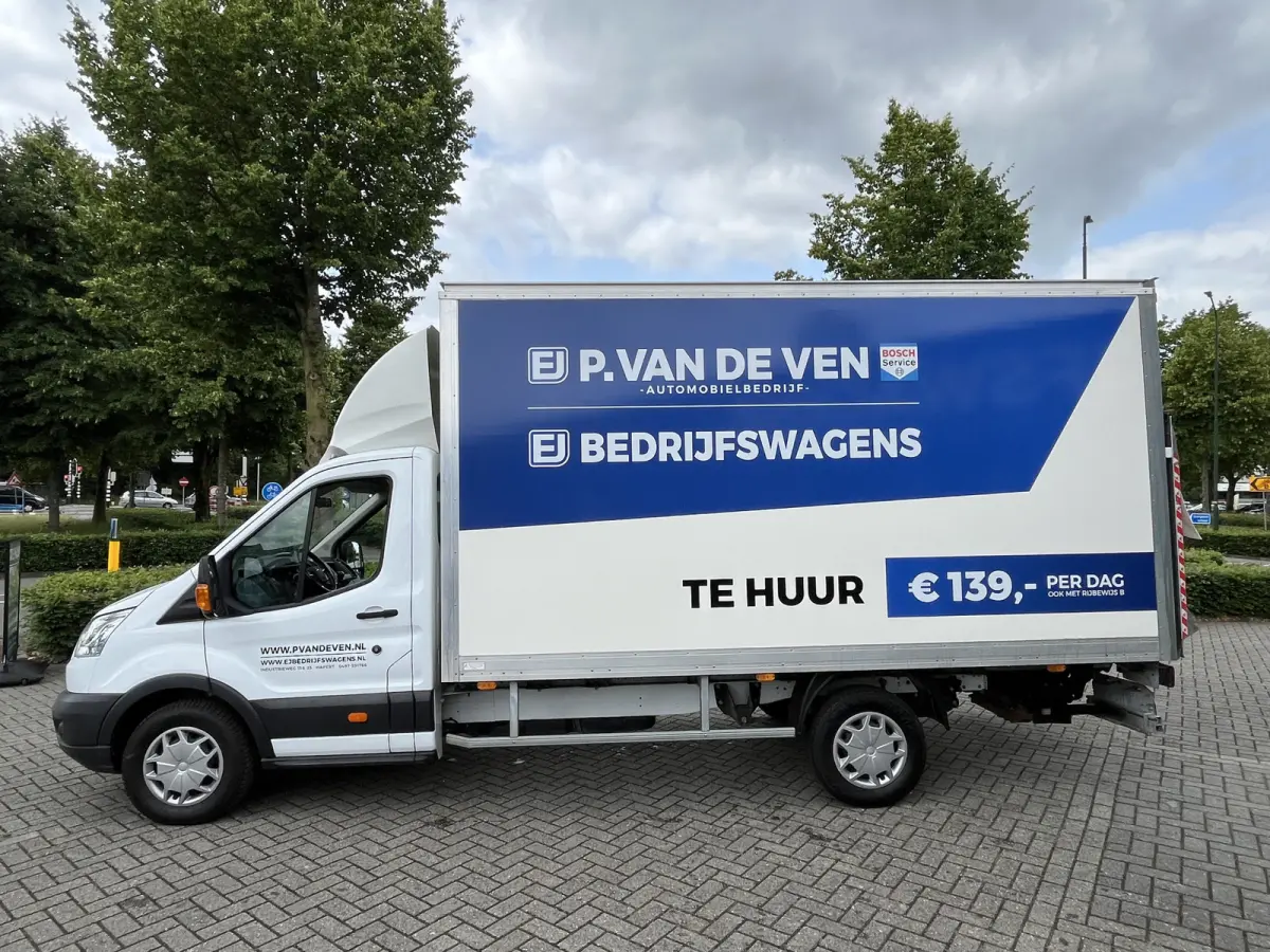 350 2.0 TDCI L4H1 Trend Bakwagen + Laadklep 130pk/96kW 6-bak | D'Hollandia laadklep |