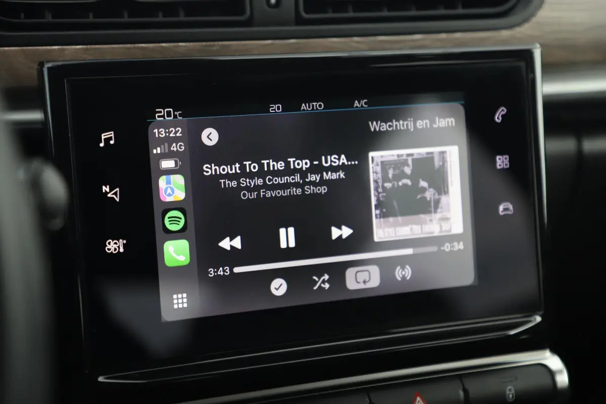1.2 PureTech Shine Navigatie Achteruitrijcamera 17 inch LMV Carplay Android Clima Cruise Rijstrooksensor