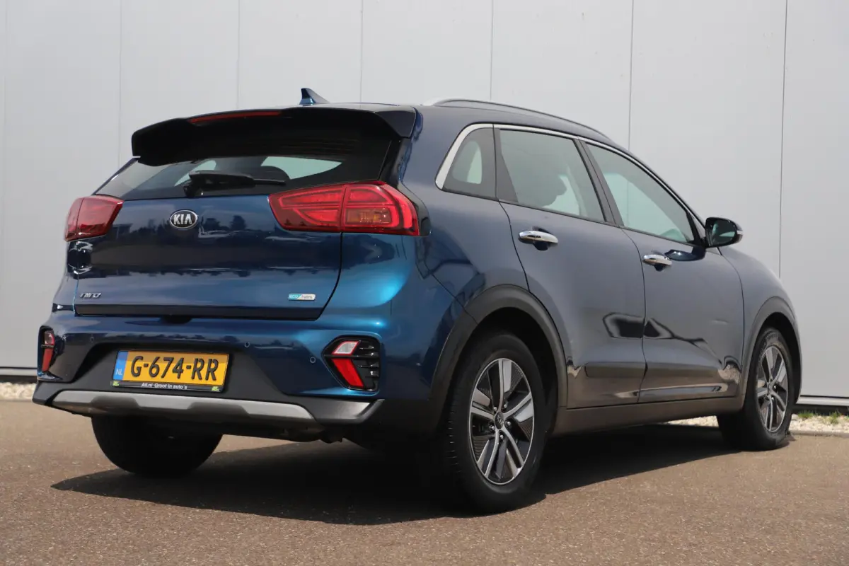 1.6 GDi Hybrid DynamicLine Automaat Half Leder Navigatie Camera Adaptive Cruise Lane Assist Clima Carplay Android