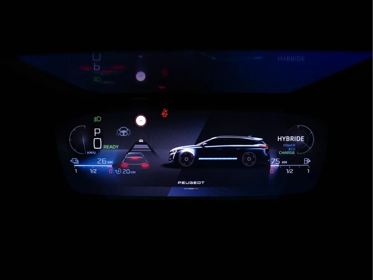 1.6 HYbrid 180 GT-Sport-Pack Business (INCL-BTW) Aut. *PANO | LEATHER-MICROFIBRE | MATRIX-LED | TOPVIEW | MEMORY-PACK | ADAPTIVE-CRUISE | BLINDSPOT | DIGI-COCKPIT | HEATED-SPORTSEATS | KEYLE