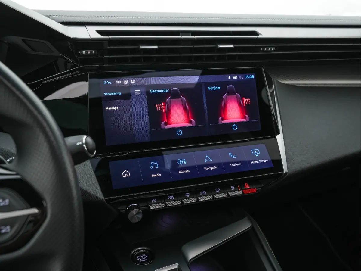 1.6 HYbrid 180 GT-Sport-Pack Business (INCL-BTW) Aut. *PANO | LEATHER-MICROFIBRE | MATRIX-LED | TOPVIEW | MEMORY-PACK | ADAPTIVE-CRUISE | BLINDSPOT | DIGI-COCKPIT | HEATED-SPORTSEATS | KEYLE