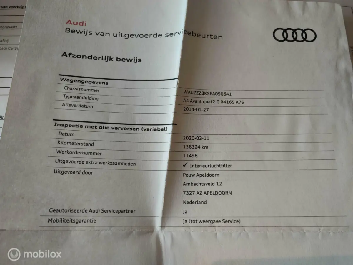 2.0TFSi Quattro Automaat Volleder FullNavi Nst