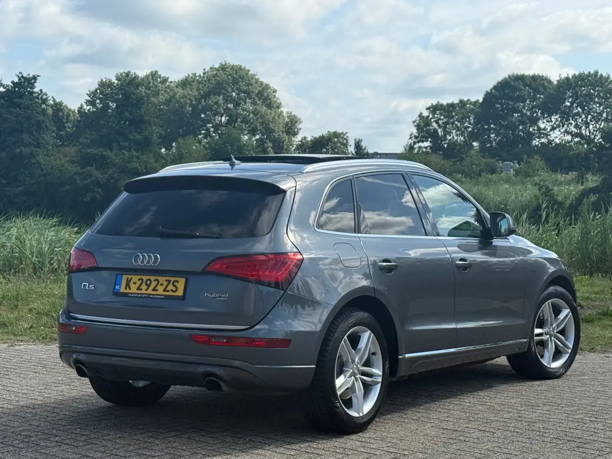 2.0 TFSI hybrid quattro Pro Line Plus - Monsoon Grijs/Milano Leder - Panorama/schuifdak