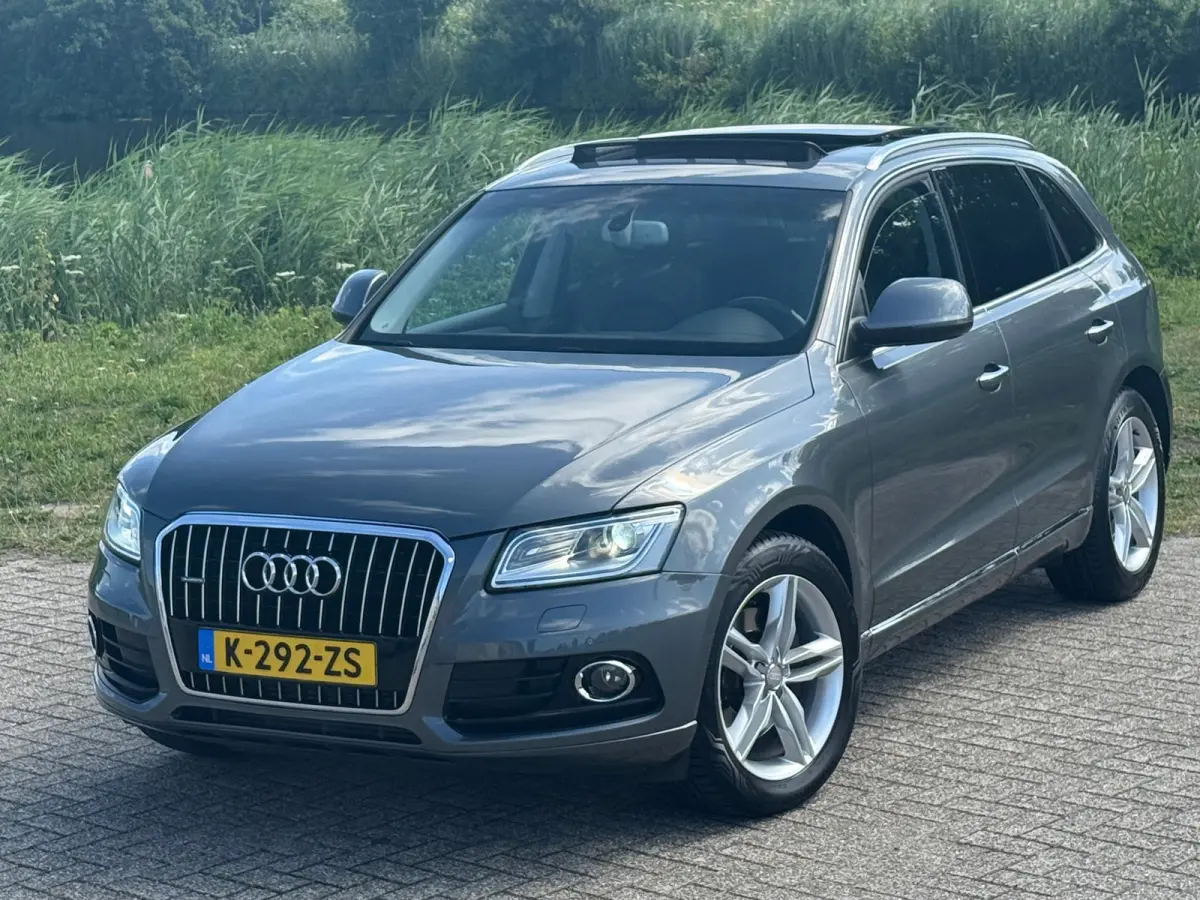 2.0 TFSI hybrid quattro Pro Line Plus - Monsoon Grijs/Milano Leder - Panorama/schuifdak