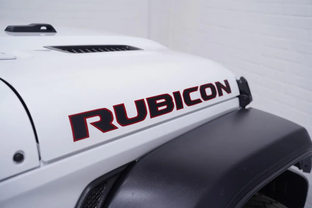 3.6 V6 285 pk Rubicon Grijs Kenteken 2-Zits Navi Leder Zwart, Adapt. Cruise, Targa Dak, Trekhaak, Uniek
