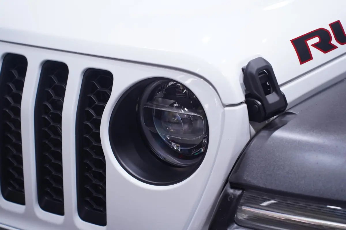 3.6 V6 285 pk Rubicon Grijs Kenteken 2-Zits Navi Leder Zwart, Adapt. Cruise, Targa Dak, Trekhaak, Uniek