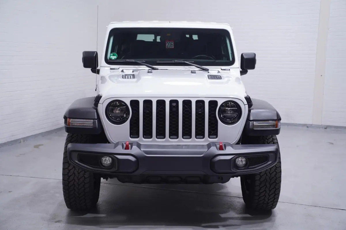 3.6 V6 285 pk Rubicon Grijs Kenteken 2-Zits Navi Leder Zwart, Adapt. Cruise, Targa Dak, Trekhaak, Uniek