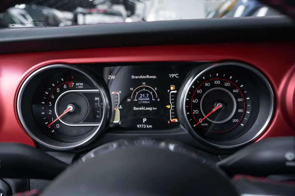 3.6 V6 285 pk Rubicon Grijs Kenteken 2-Zits Navi Leder Zwart, Adapt. Cruise, Targa Dak, Trekhaak, Uniek