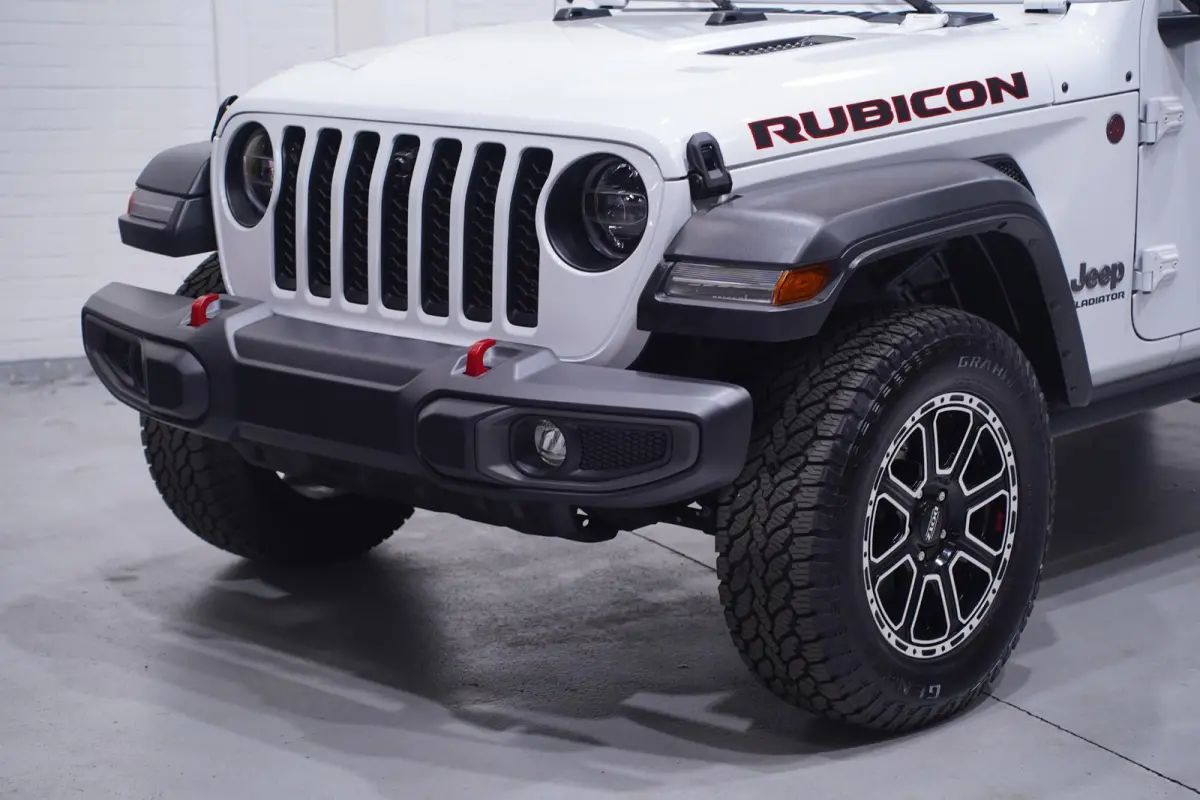 3.6 V6 285 pk Rubicon Grijs Kenteken 2-Zits Navi Leder Zwart, Adapt. Cruise, Targa Dak, Trekhaak, Uniek
