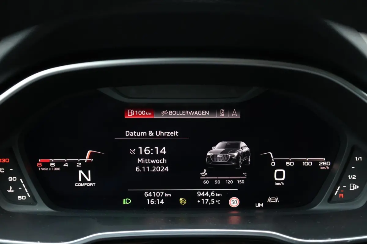 40 TFSI quattro S Edition 190+PK S-LINE/LED/SFEER/VIRTUAL/PANO/LEER+S.VERWARMING/20"LMV/ACC/ECC/12 MND GARANTIE