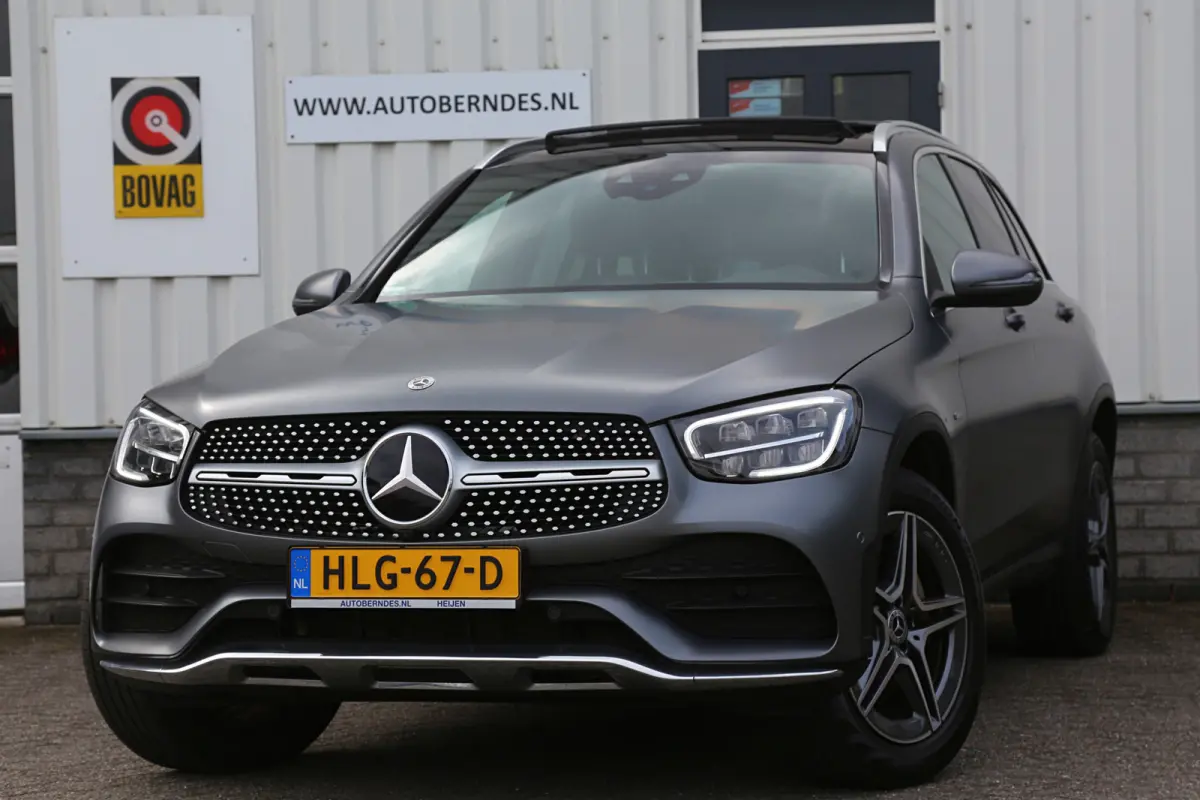 320PK PHEV Plug in 4MATIC AMG*1ste Eig*BTW*Perfect Onderh.*Manufaktur Magno!/Pano/Elek. Trekhaak/ACC/HUD/Memorie/360/DAB/Dodehoek/Elek. Klep/LED/Parkeersens.V+A/19 inch LM*