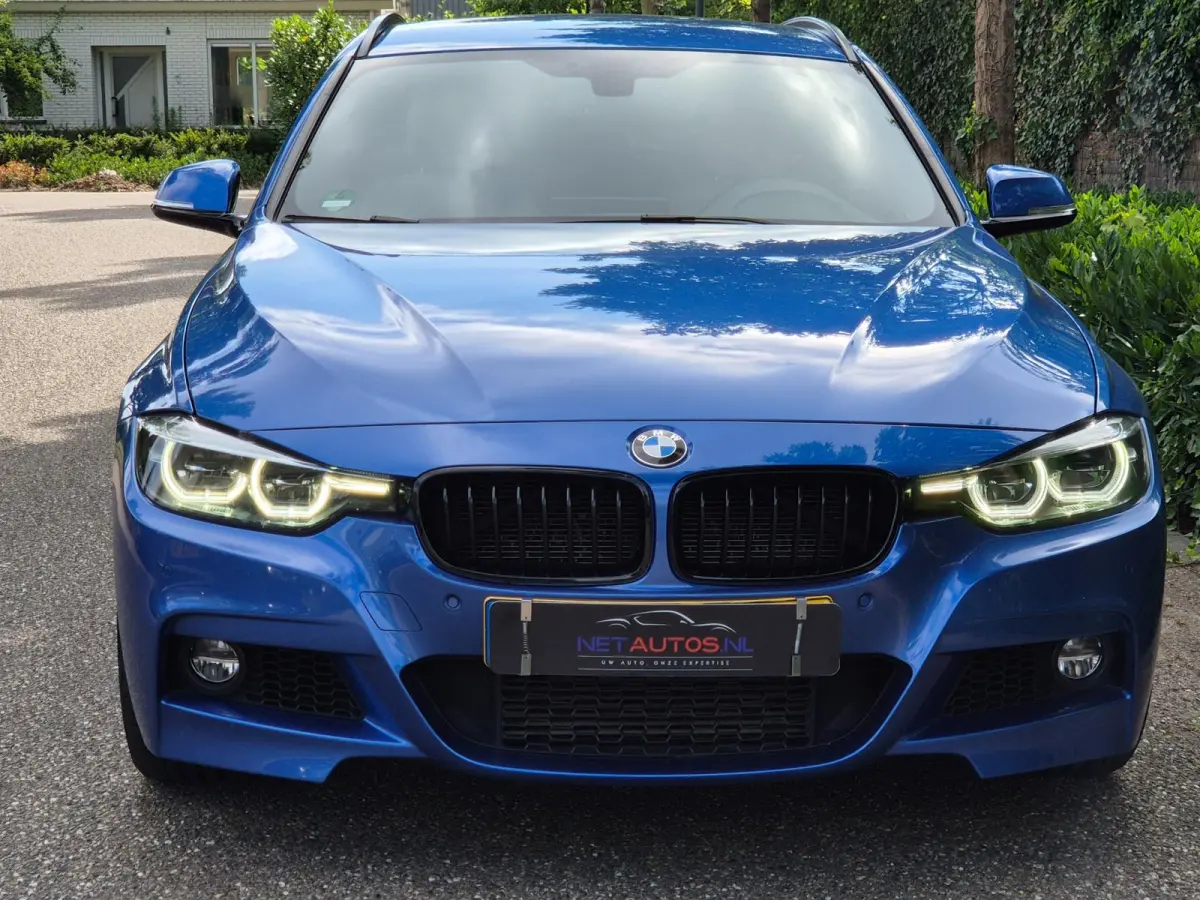 F31 M Sport blauw Harman Kardon Apple CarPlay Dig.teller 19inch breedset Su
