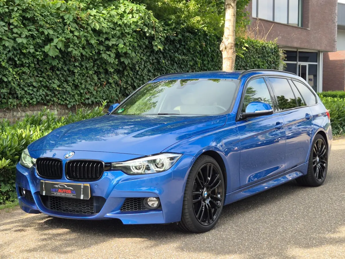 F31 M Sport blauw Harman Kardon Apple CarPlay Dig.teller 19inch breedset Su