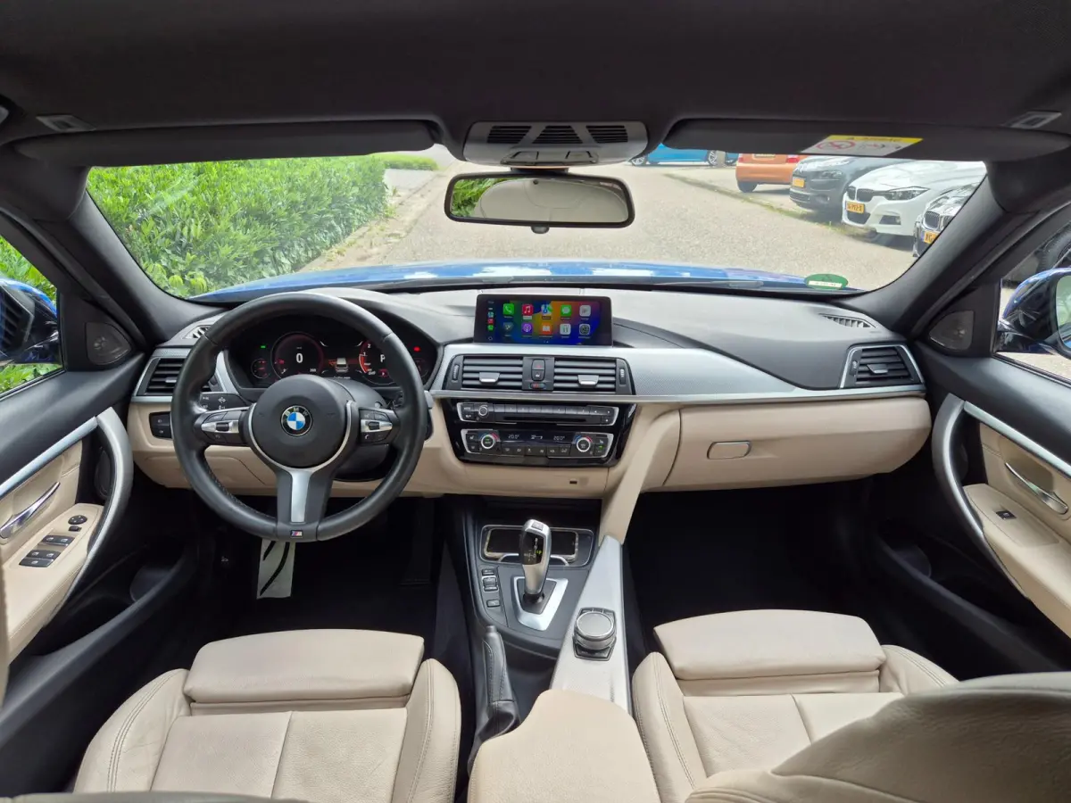 F31 M Sport blauw Harman Kardon Apple CarPlay Dig.teller 19inch breedset Su