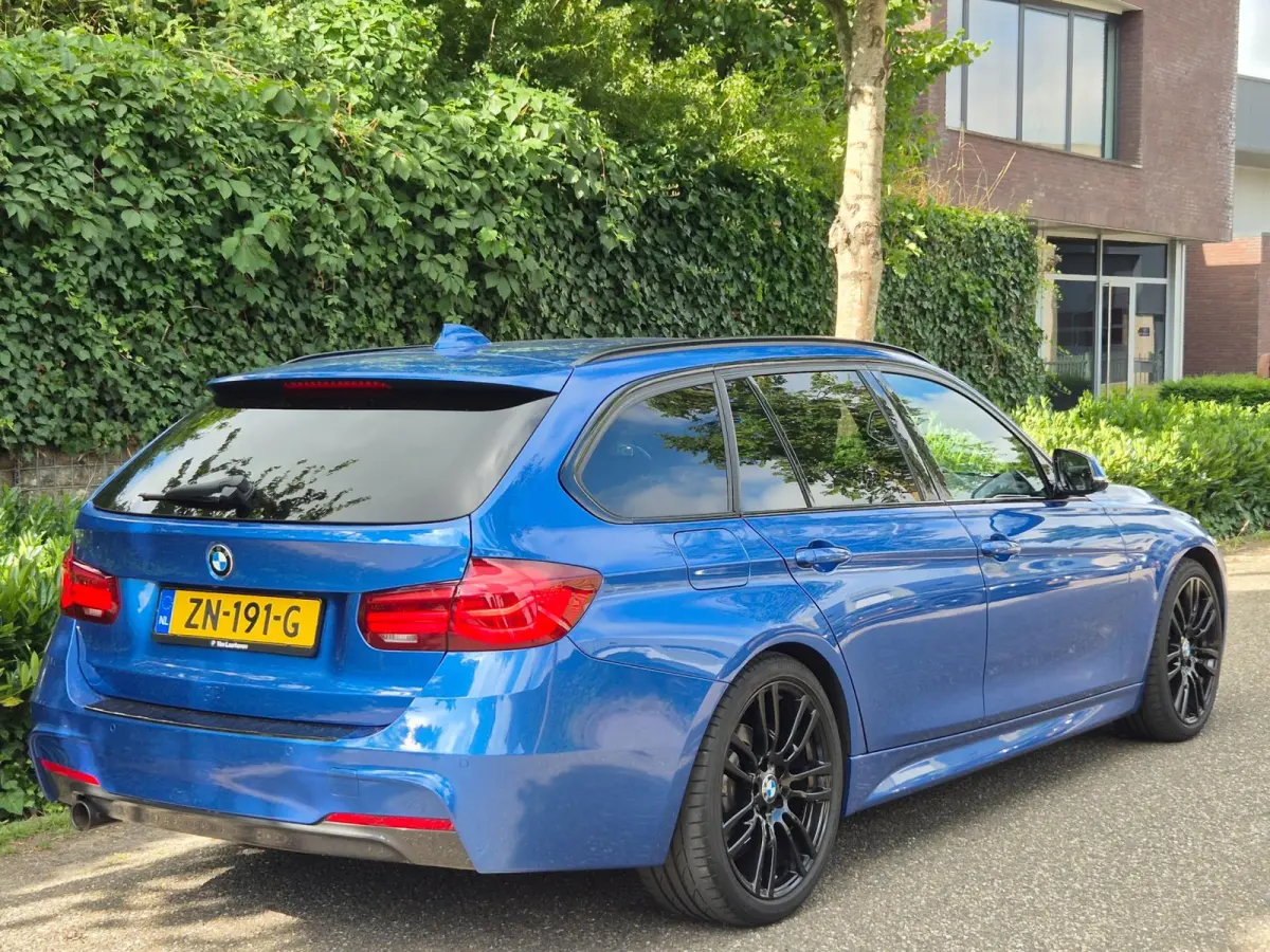 F31 M Sport blauw Harman Kardon Apple CarPlay Dig.teller 19inch breedset Su