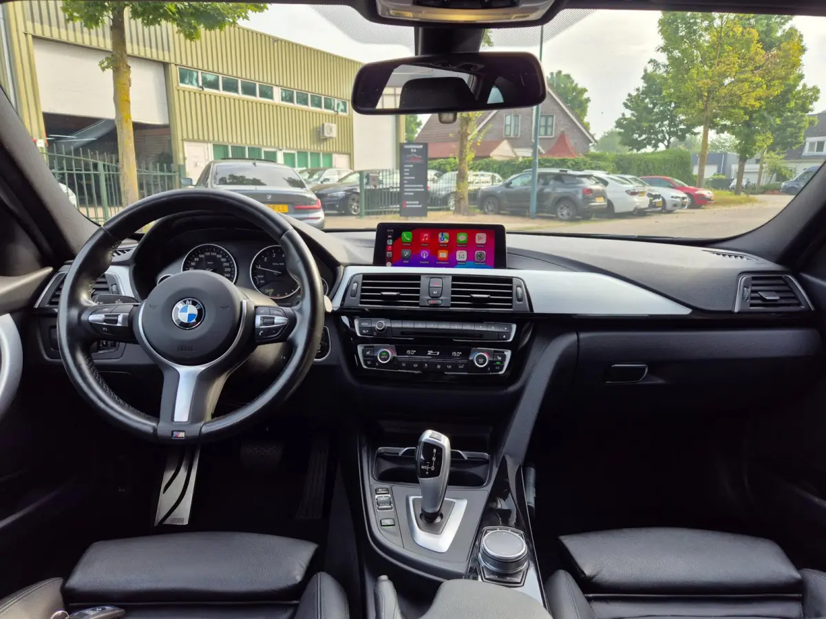 M Sport INCL BTW Apple CarPlay Trekhaak Zwart LED Evo GR Navi 2e eigenaar Breedset M Velgen Garantie
