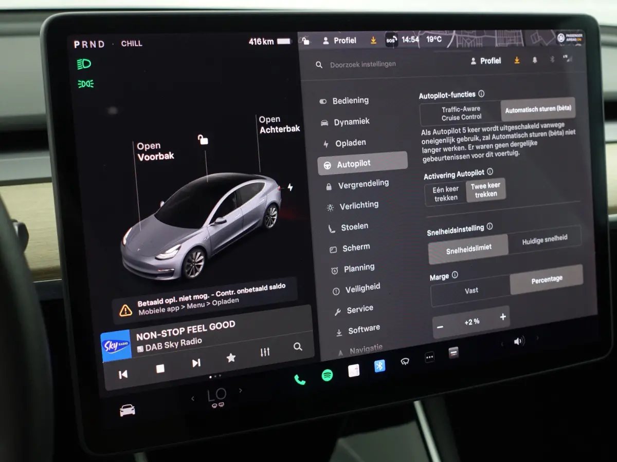 Long Range AWD 75 kWh- NAP 97dkm, Panoramadak, Camera, Autopilot, Xenon Led