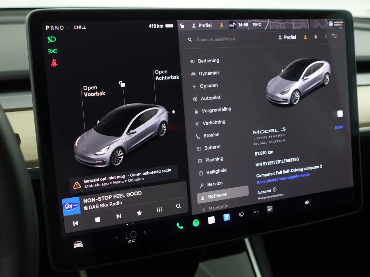 Long Range AWD 75 kWh- NAP 97dkm, Panoramadak, Camera, Autopilot, Xenon Led