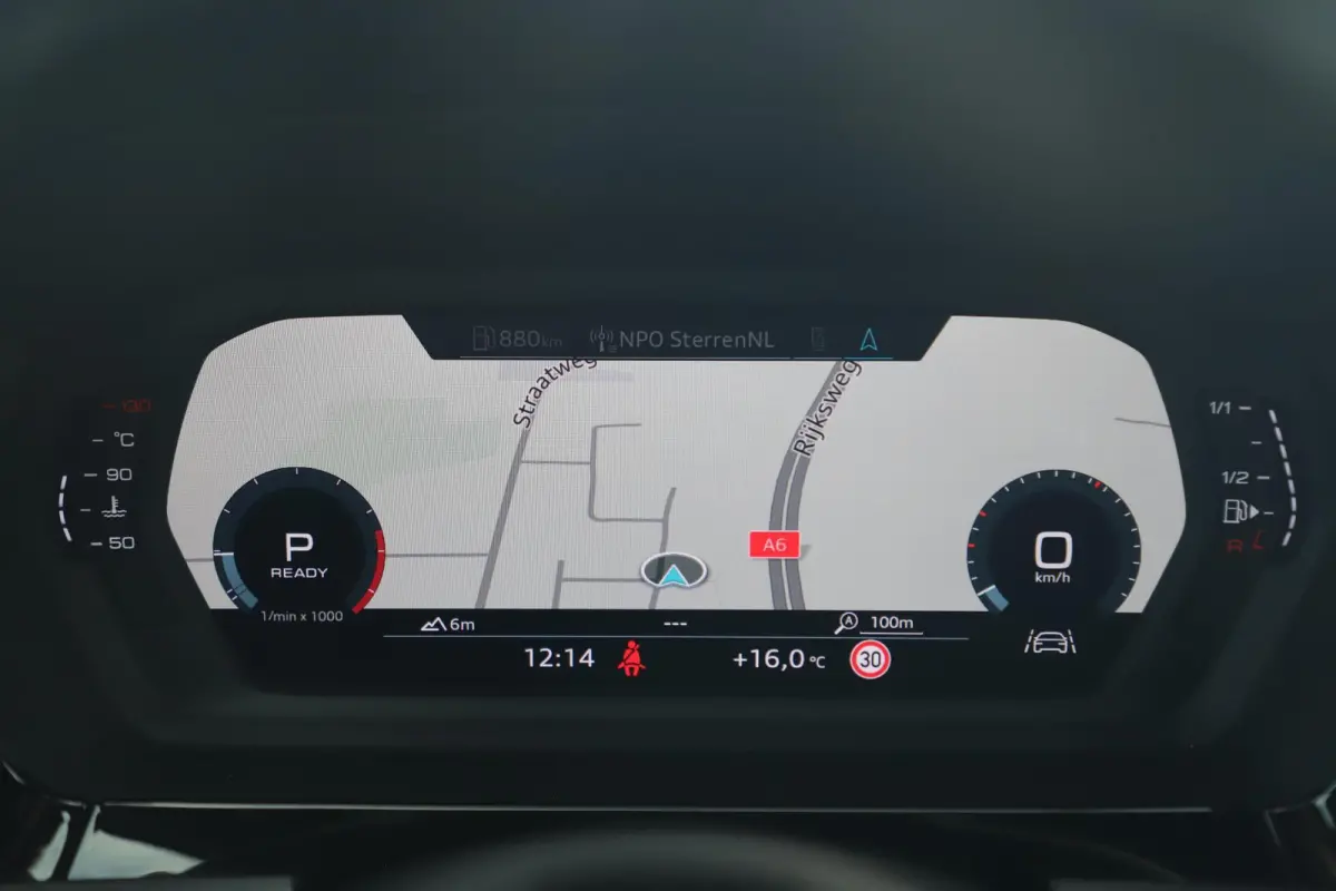 30 TFSI S Line Sport edition Automaat Virtual Cockpit LED Matrix S Sportstoelen Half Leder Navigatie Clima Cruise Lane Assist Parkeersensor