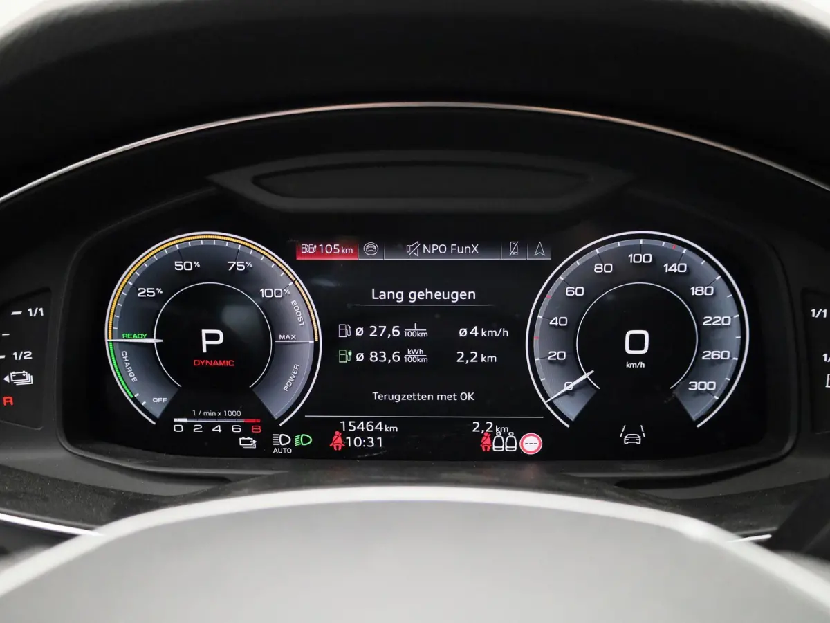 50 TFSI e quattro Pro Line S 299 PK l Adaptive cruise control | Navigatie | Bang & Olufsen | Climate Control l Head-up display l Uitgebreide voorverwarming + ventilatie | Apple Carplay | And