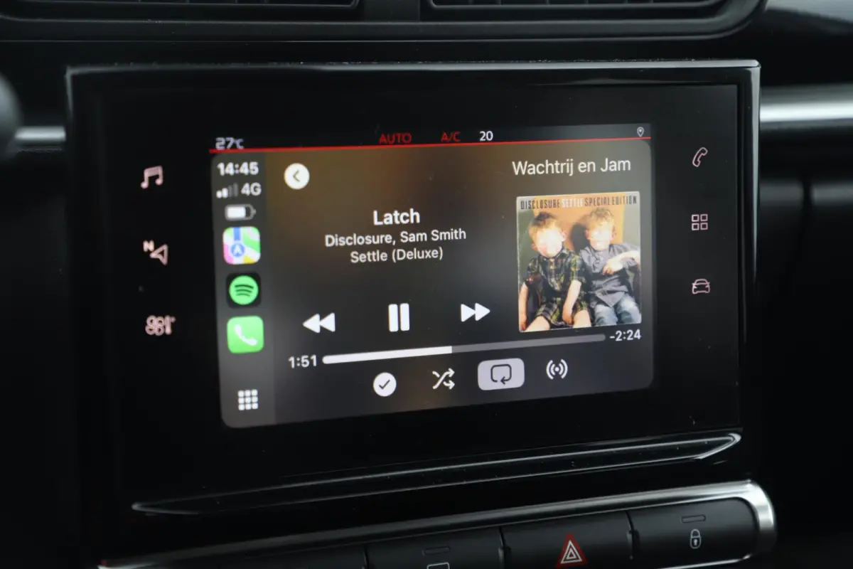 1.2 PureTech Feel Carplay Android Navigatie Climate Cruise Control Rijstrooksensor Getint Glas