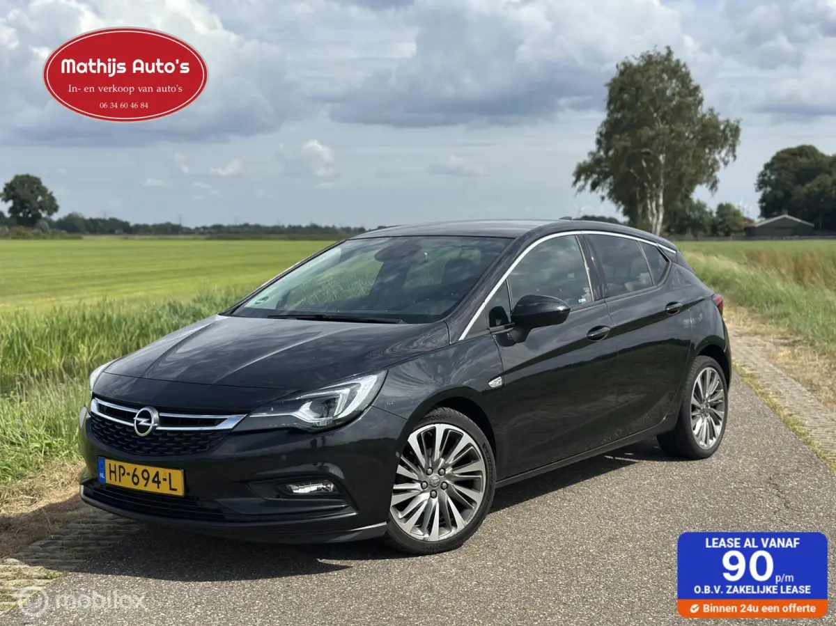 Opel Astra 2015 Benzine Handgeschakeld leasen