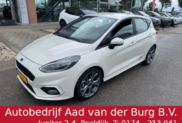 1.0 Hybrid 125pk ST-Line X Mooie luxe uitvoering , Navigatie , Camera achter , Parkeerhulp voor & Achter , Stoel en Stuur verwarming , ST line uitvoering , Velgen